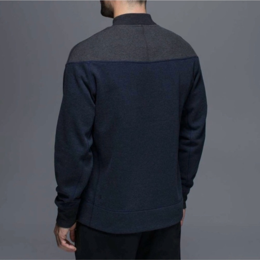 Lululemon Mens Long Sleeve Revolve Henley M - Picture 2 of 6